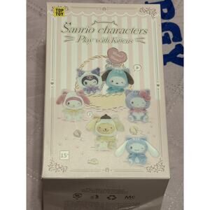 TOPTOY Sanrio Play with Kittens OPEN BOX SEALED BAG - KUROMI NEW CONDITION